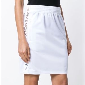Givenchy Mini Logo Track Skirt